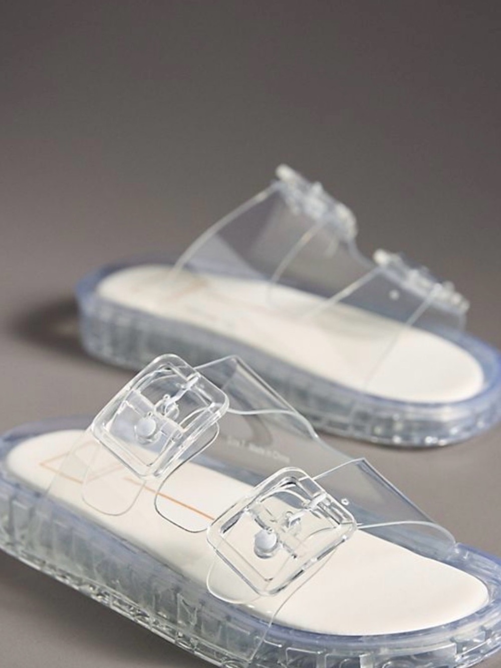 Dolce Vita Julio Clear Jelly Sandals